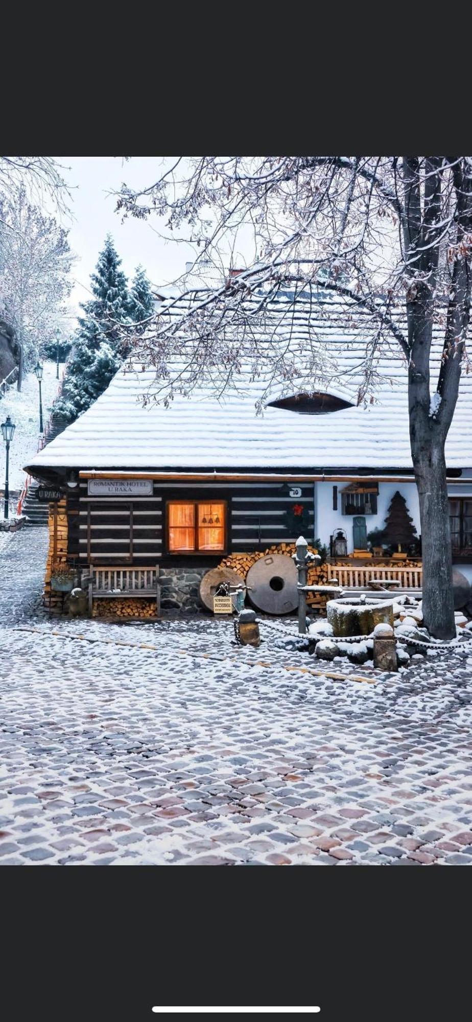 Romantik Hotel U Raka Praga Exterior foto
